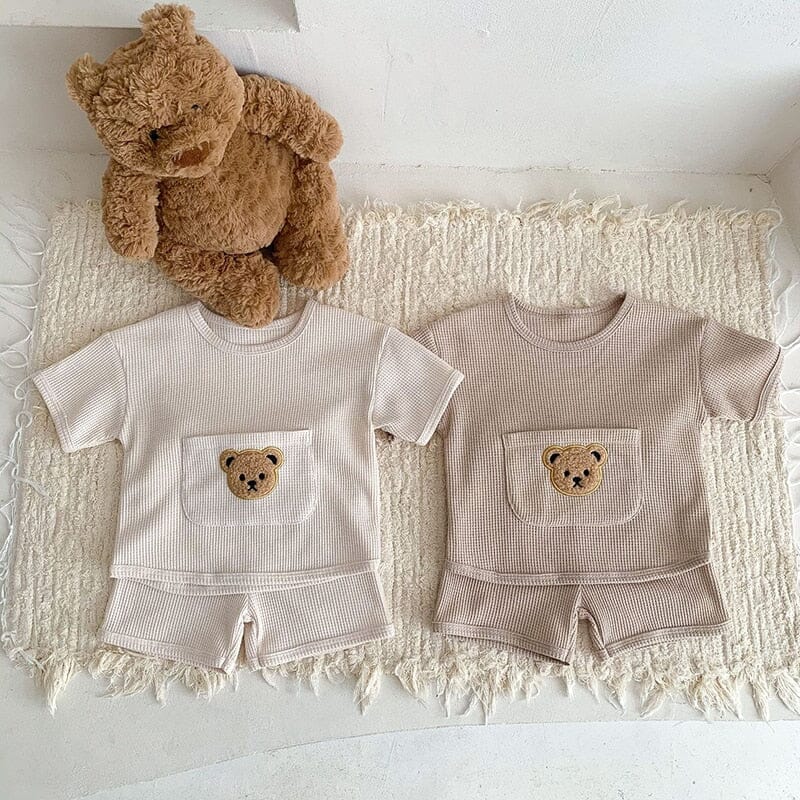 Baby clothes with 2024 bears on them