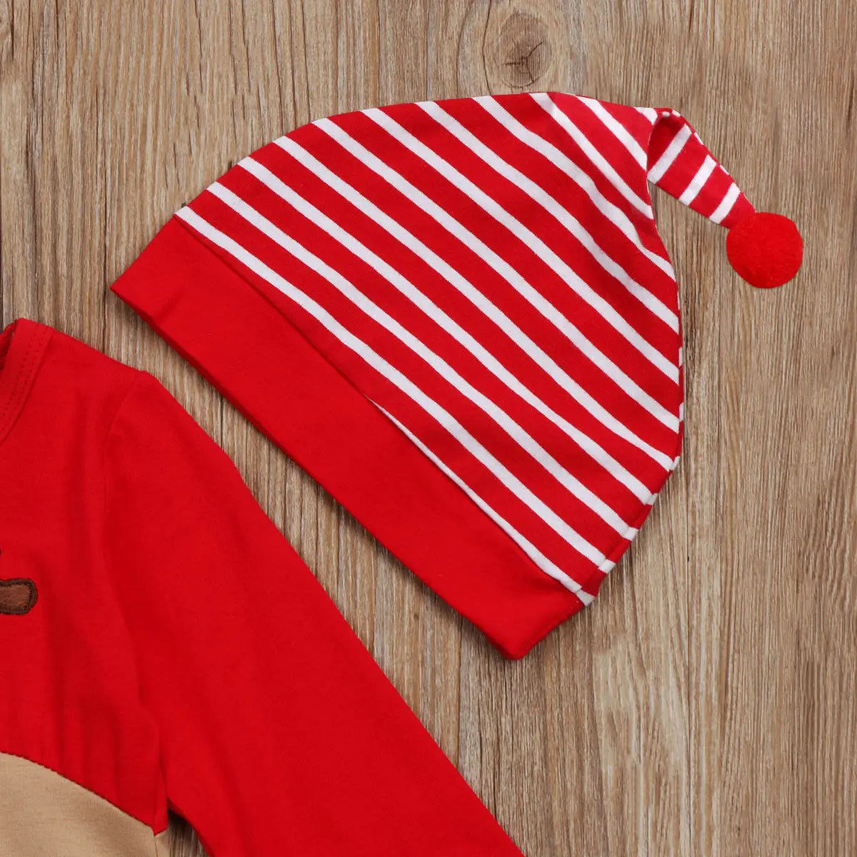 Baby Christmas Jumpsuit & Hat Baby Christmas Jumpsuit & Hat Hilo shop 