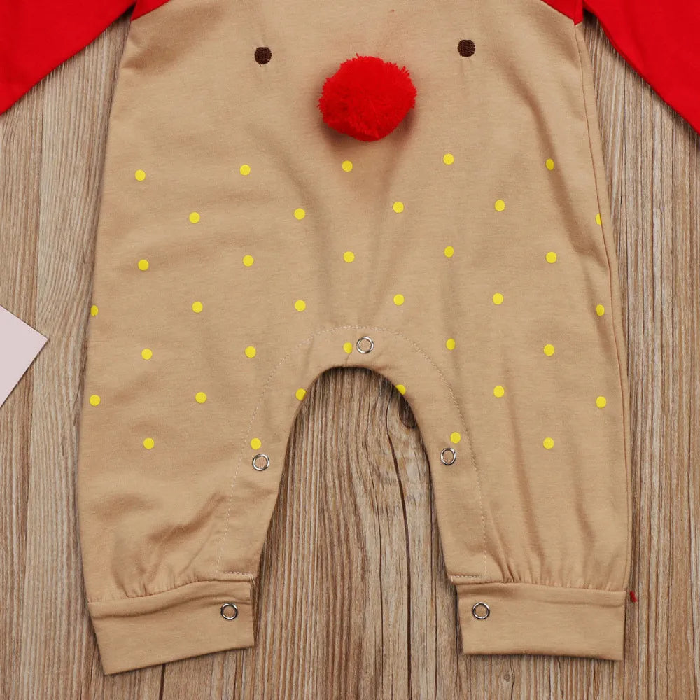 Baby Christmas Jumpsuit & Hat Baby Christmas Jumpsuit & Hat Hilo shop 