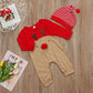 Baby Christmas Jumpsuit & Hat Baby Christmas Jumpsuit & Hat Hilo shop 