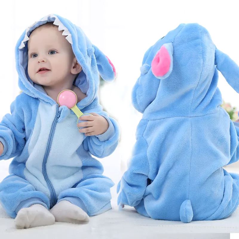 Baby Comfortable Animal Costume Baby Toddler Cute Costume Jumpsuit Hilo shop Stitch 3 Months 