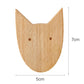 1pcs New Wooden Hook Creative Nordic Cute Animal Hook Wall Hanging Coat Hook Home Decoration Solid Wood Hook Kitchen Accessories Hilo shop Dog 