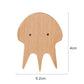 1pcs New Wooden Hook Creative Nordic Cute Animal Hook Wall Hanging Coat Hook Home Decoration Solid Wood Hook Kitchen Accessories Hilo shop Jellyfish 