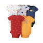 5PCS/Lot Baby Boys Girls Bodysuits 100% Cotton Short Sleeves Kids Clothes 6-24 Month Newborn Baby Clothing bebe Jumpsuit Hilo shop H 6M 