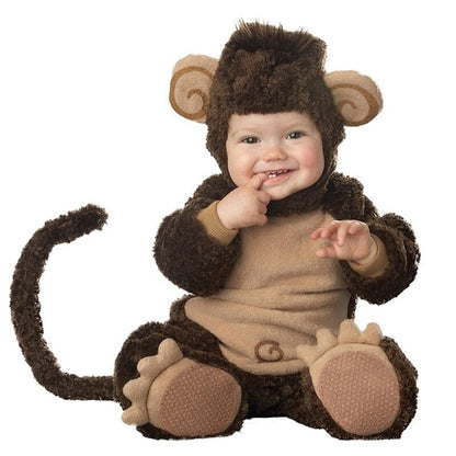 6M-24M Christmas Xmas Holiday Halloween Costume Infant Baby Girls Lion Dinosaur Rompers Cosplay Elk Toddlers Clothes Hilo shop Black 6M 