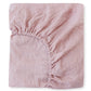 Baby Bed Sheet Mattress for Baby Bath Crib Organic Cotton Changing Mattress Cover Crib Bedding Set Drap De Lit 70*130*22cm Hilo shop Pink 