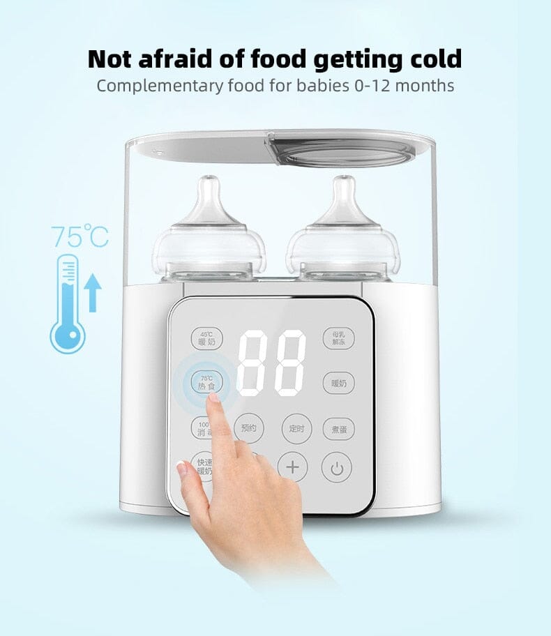 Baby Bottle Warmer Multi function Fast Baby Accessories Food Heater Milk Warmer Steriliser with ACcurate Temperature Control Hilo shop 