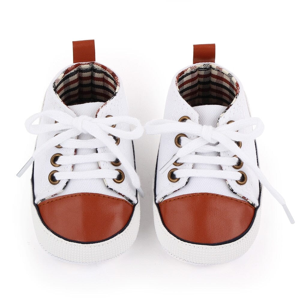 Baby Canvas Classic Sneakers Newborn Print Star Sports Baby Boys Girls First Walkers Shoes Infant Toddler Anti-slip Baby Shoes Hilo shop 