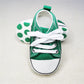 Baby Canvas Classic Sneakers Newborn Print Star Sports Baby Boys Girls First Walkers Shoes Infant Toddler Anti-slip Baby Shoes Hilo shop Baby Green Star 0-6 Months(11cm) China