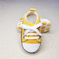 Baby Canvas Classic Sneakers Newborn Print Star Sports Baby Boys Girls First Walkers Shoes Infant Toddler Anti-slip Baby Shoes Hilo shop Baby Yellow Star 0-6 Months(11cm) China