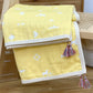 Baby Cotton Retro Blanket Baby Cotton Retro Blanket Hilo shop Yellow totem 90 x 110cm 
