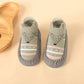 Baby Socks Shoes Infant Color Matching Cute Kids Boys Shoes Doll Soft Soled Child Floor Sneaker Toddler Girls First Walkers Hilo shop color 3 0-6Months 