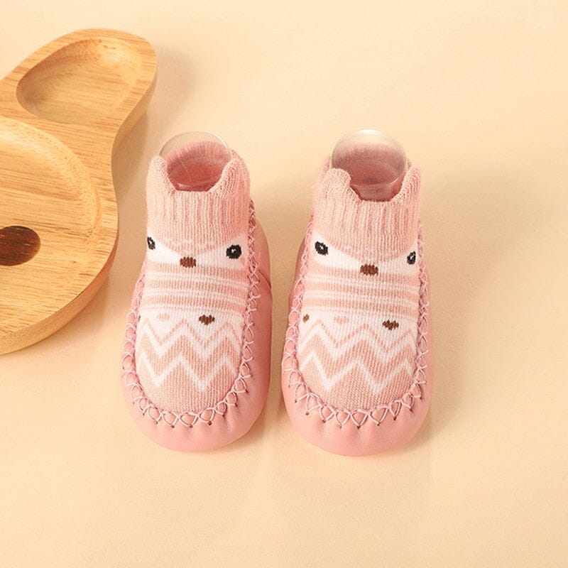 Baby Socks Shoes Infant Color Matching Cute Kids Boys Shoes Doll Soft Soled Child Floor Sneaker Toddler Girls First Walkers Hilo shop color 6 0-6Months 