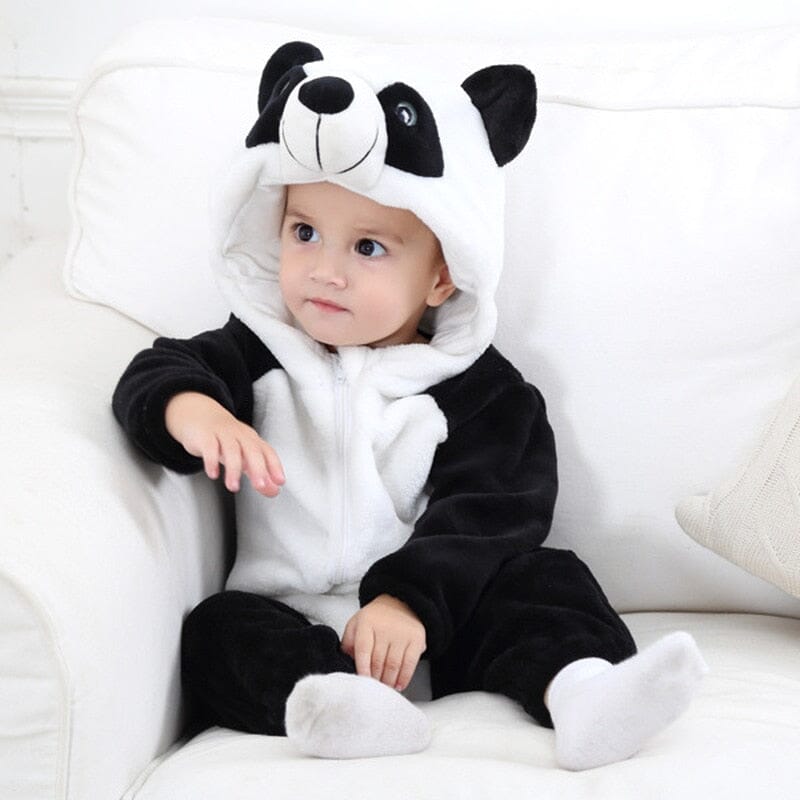 Baby Toddler Cute Costume Jumpsuit Baby Toddler Cute Costume Jumpsuit Hilo shop Panda 3 Months 