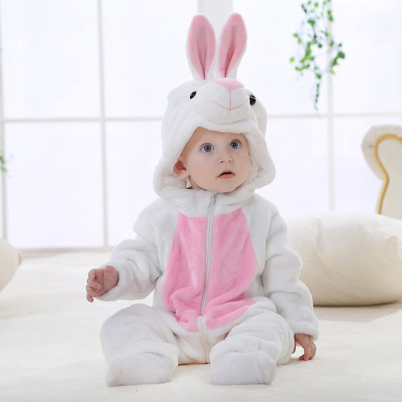 Baby Toddler Cute Costume Jumpsuit Baby Toddler Cute Costume Jumpsuit Hilo shop White Rabbit 3 Months 