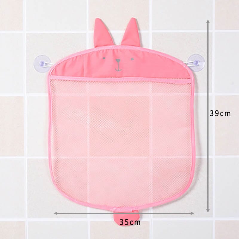 Bathroom Mesh Bag Sucker 0 Hilo shop pink 