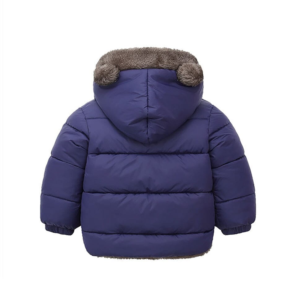 Kids Cotton Clothing Thickened Down Girls Jacket Baby Children Winter Warm Coat Zipper Hooded Costume Boys Outwear Hilo shop 
