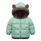 Kids Cotton Clothing Thickened Down Girls Jacket Baby Children Winter Warm Coat Zipper Hooded Costume Boys Outwear Hilo shop D 18-24M (Tag 90) 