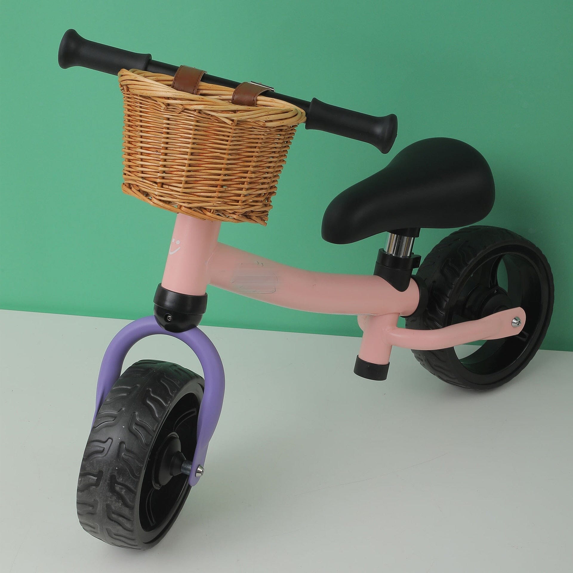 Kinderfeets Balance Bike Wicker Basket