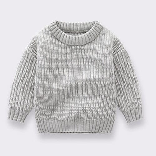 Loose Knitted Baby Sweater