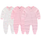 Newborn and Baby Rompers Newborn and Baby Rompers Hilo shop Pink 3 Months 