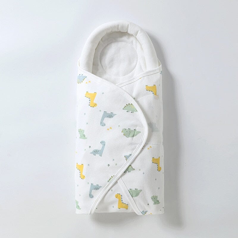 Newborn Baby Sleeping Bag Ultra-Soft Thick Warm Blanket Pure Cotton Cocoon Infant Boys Girls Clothes Nursery Wrap Swaddle Bebe 0 Hilo shop Lilin Dragon Free size 