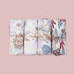 Organic Soft Muslin Swaddle Blanket Soft Muslin Swaddle Blanket Hilo shop Violet 120x110cm 