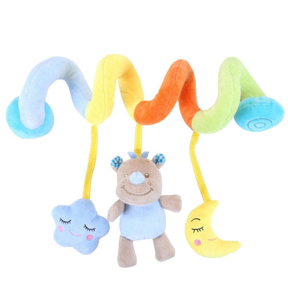 Plush Spiral Activity Toy for Stroller and Crib 0 Hilo shop 1 