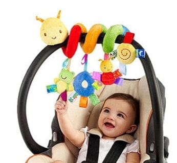 Plush Spiral Activity Toy for Stroller and Crib 0 Hilo shop 