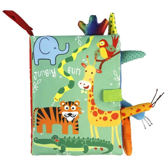Rip 'n' Roar Animal Puzzle Cloth Book with Vibrant colours and great patterns 0 Hilo shop Tiger 