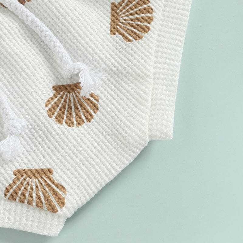 Shell Knit Set Knit Cotton Set Hilo shop 