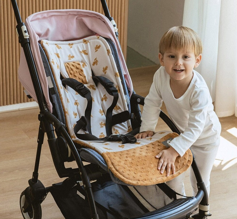 Stroller Cushion Universal Baby Pram Seat Pad Winter Soft Comfortable Cotton Kids Pushchair Car Mat Stroller Accessories Hilo shop 