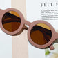 UV400 Baby Sunglasses 0 Hilo shop Frame Tea Slices 2 